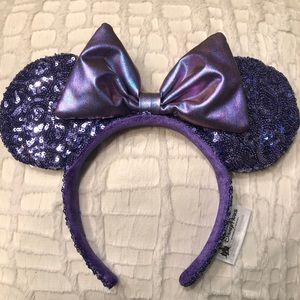 Purple Minnie Mouse Ears